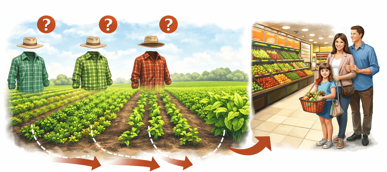 Communities lacking access to farming data