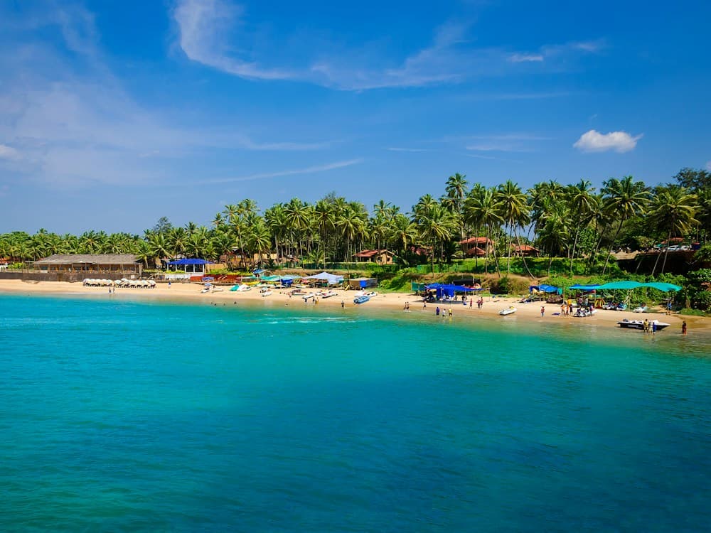 A coastal destination in India